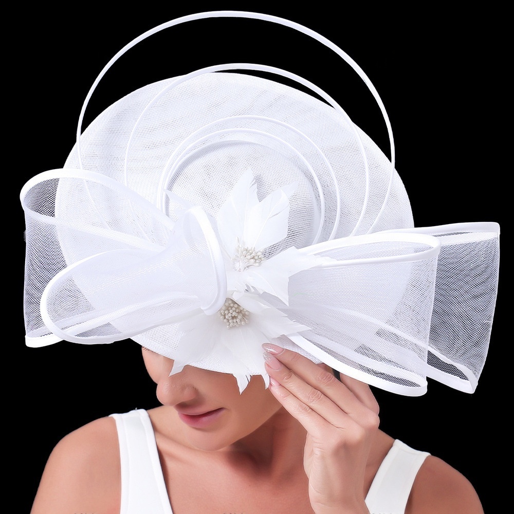 Feathered Bridal Fascinator