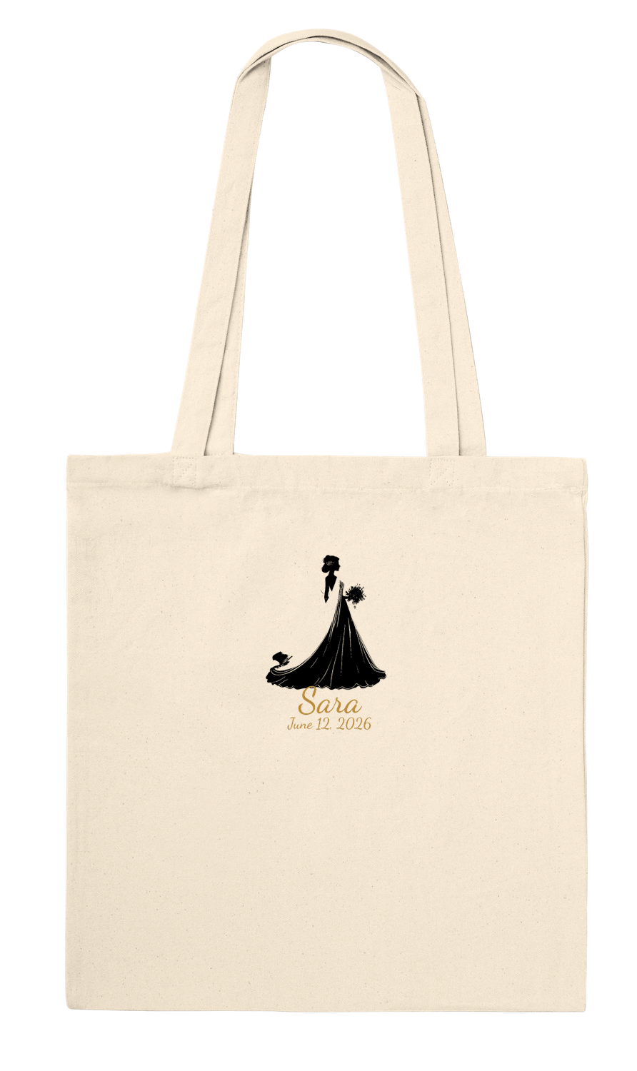 Design Your Own Bridal Tote — 12oz Cotton Bachelorette Bag