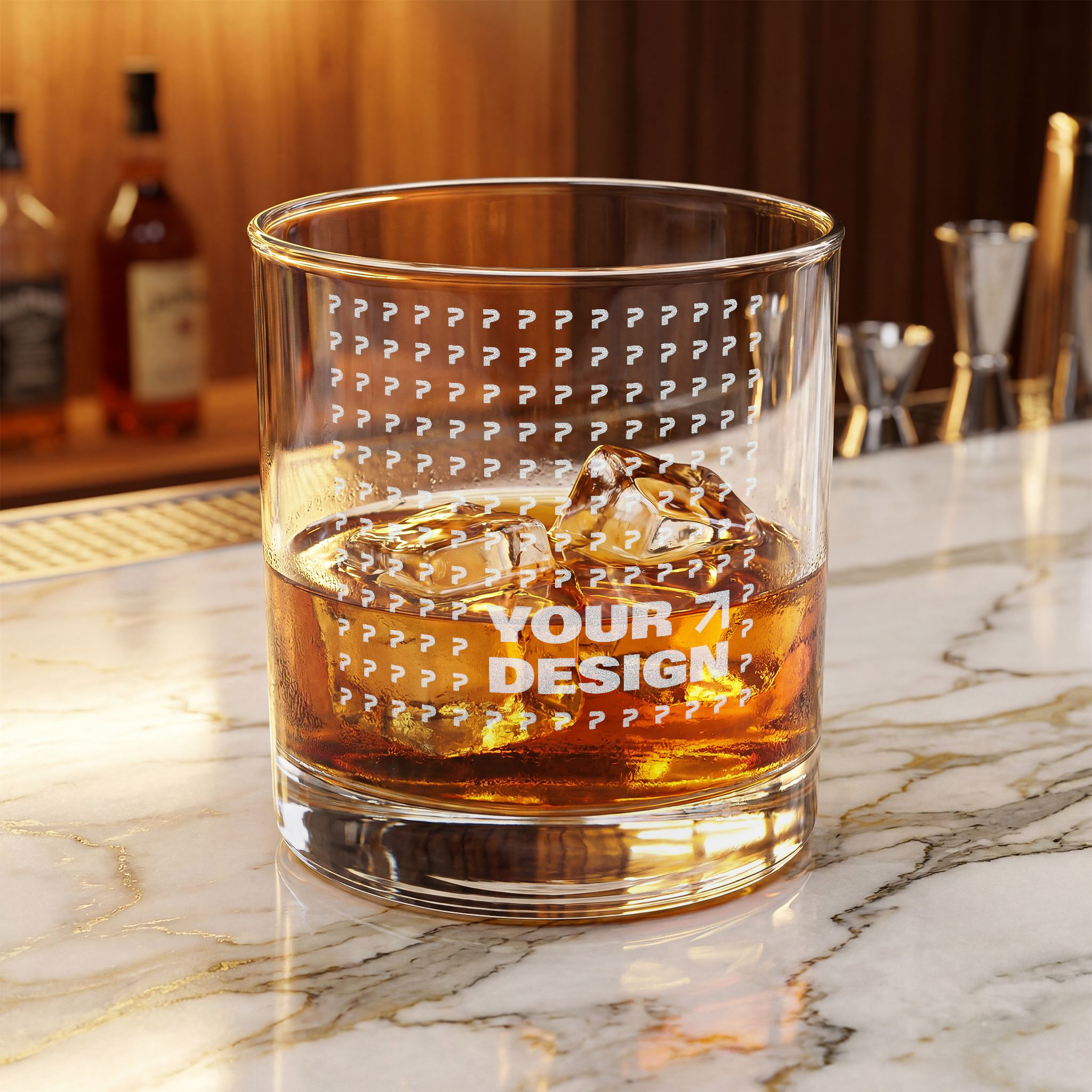 Personalized Engraved Whiskey Glass