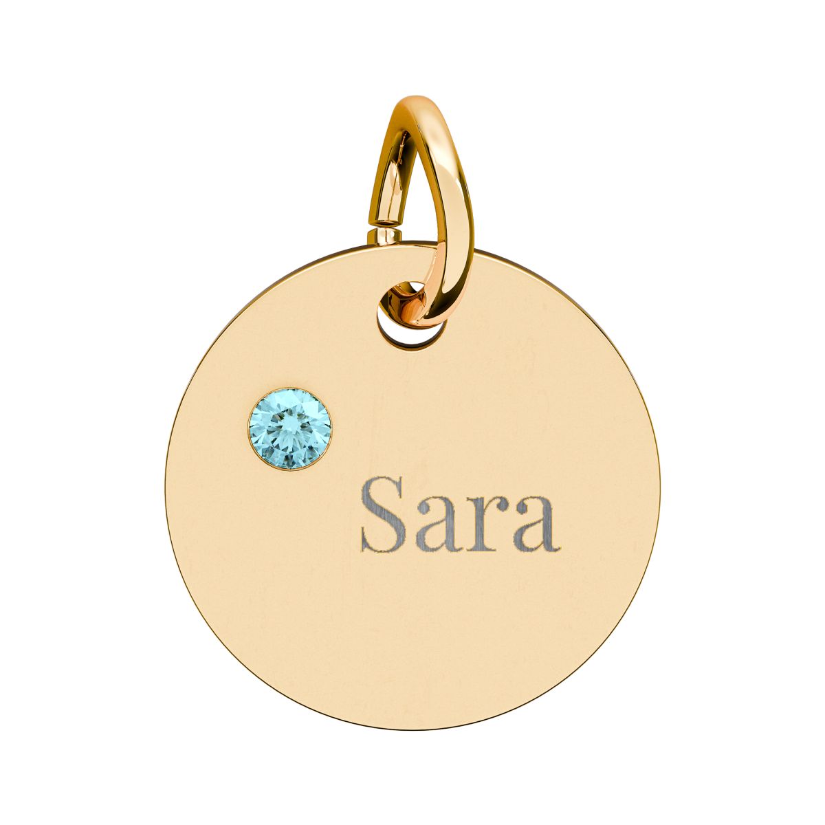 Aquamarine Birthstone Bracelet — March