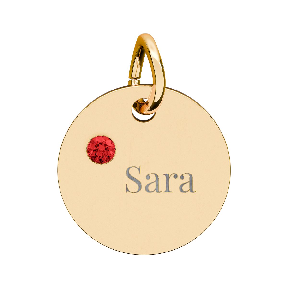 Ruby Birthstone Bracelet — July
